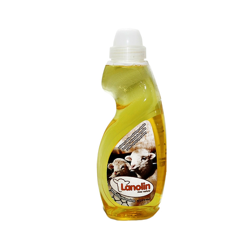 LANOLIN 1 L - płyn do prania wełny alpaka merino kamel kaszmir - lanolina z nanosrebrem