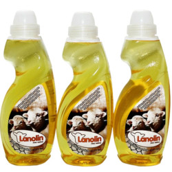 LANOLIN 3 L - płyn do prania wełny alpaka merino kamel kaszmir - lanolina z nanosrebrem