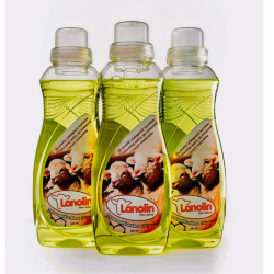 LANOLIN 0,5 L - płyn do prania wełny alpaka merino kamel kaszmir - lanolina z nanosrebrem