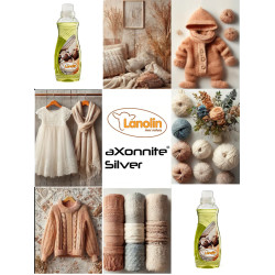 LANOLIN 2x0,5 L - płyn do prania wełny alpaka merino kamel kaszmir - lanolina z nanosrebrem