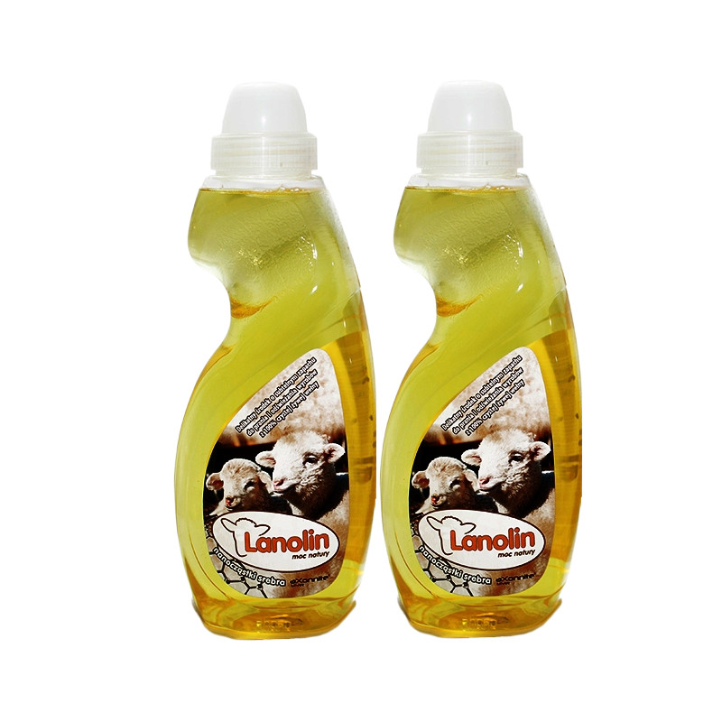 LANOLIN 2000 ml - płyn do prania wełny alpaka merino kamel kaszmir - lanolina z nanosrebrem