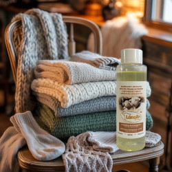 LANOLIN 100 ml - płyn do prania wełny merino camel kaszmir - lanolina z nanosrebrem