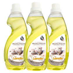 LANOLIN 3000 ml - płyn do prania wełny alpaka merino kamel kaszmir - lanolina z nanosrebrem