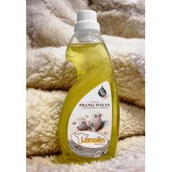 LANOLIN 2000 ml - płyn do prania wełny alpaka merino kamel kaszmir - lanolina z nanosrebrem