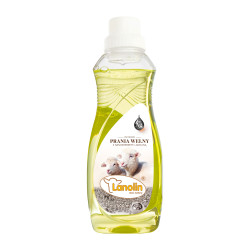 LANOLIN 2x0,5 L - płyn do prania wełny alpaka merino kamel kaszmir - lanolina z nanosrebrem