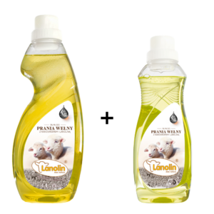 Lanolin Silver Duo – zestaw 1L + 0,5L
